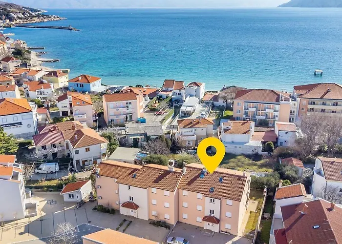 Apartman 200 Meter Zum Mit Klima, Wifi Baška