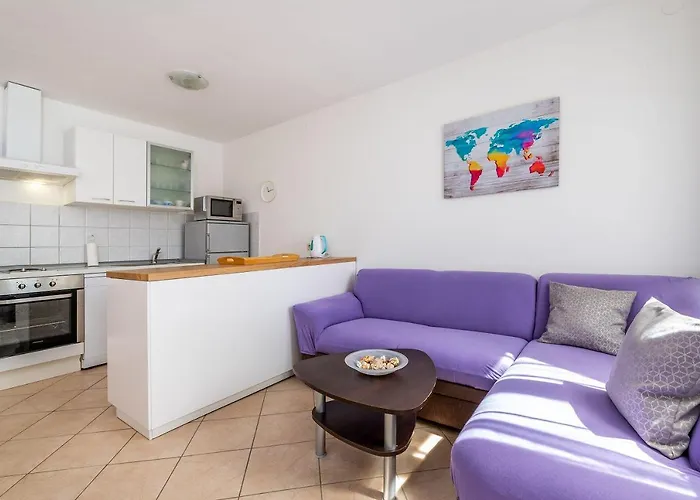 200 Meter Zum Mit Klima, Wifi Apartman Baška